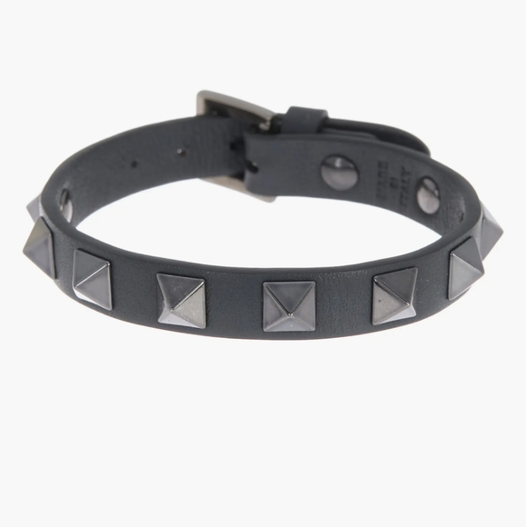 Valentino Jewelry - Valentino Leather Studded bracelet